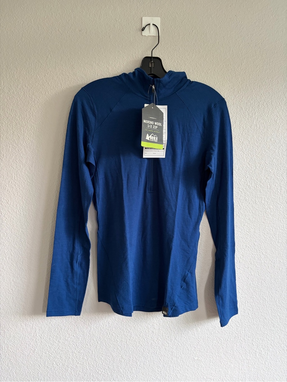 REI Women’s 1/2 Zip Long-Sleeve Top - Royal Blue